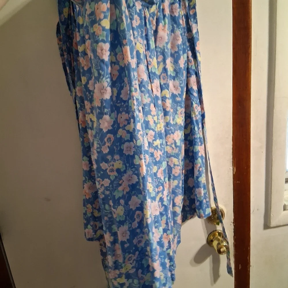 Cottagecore Plus Floral Print Half Apron Lovely And Gorgeous!